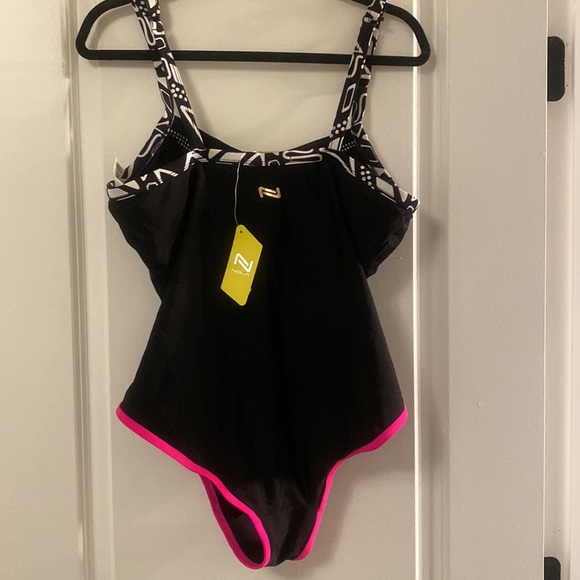 Nola by Addition-Elle. Size 16 one piece swimsuit. Fully coverage. - Picture 2 of 4